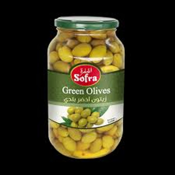 SOFRA HALABI GREEN OLIVE 1250G سفرة حلبي زيتون أخضر