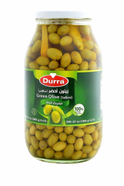 DURRA EGYPTIAN WHOLE GREEN OLIVE 1800G