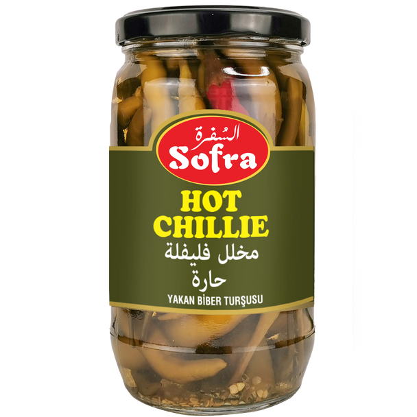 SOFRA HOT CHILLI PICKLE 950G مخلل فلفل حار سفرة