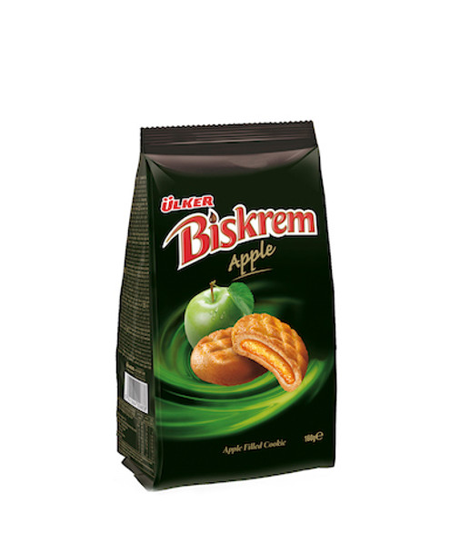 ULKER BISKREM APPLE 160G أولكر بسكريم أبل