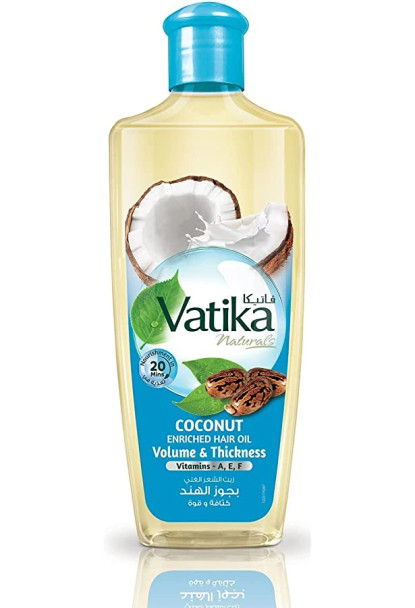 VITIKA COCONUT ENRICHED HEAR OIL VOLUME & THICKNESS فاتيكا زيت الشعر الغني بجوز الهند حجم وسمك