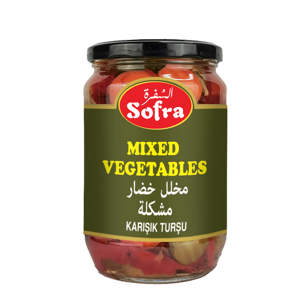 SOFRA MIXED VEGETABLES 690g سفرة مخلل خضار مشكلة
