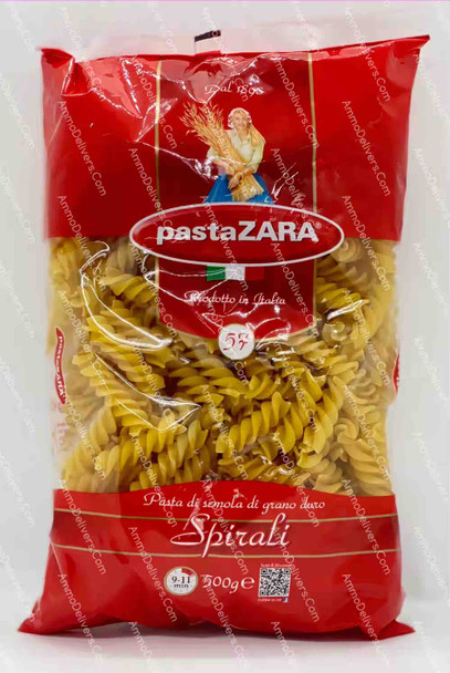 PASTA ZARA 57 SPIRALI 500G - معكرونة زارا معكرونة ٥٧ ملوية طويلة