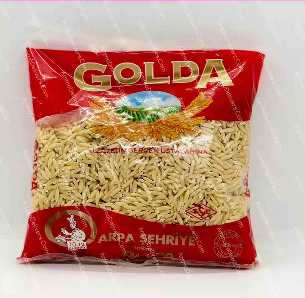 GOLDA PLAIN NOODLE 400G - جولدا لسان العصفور شعرية سمينة صغيرة