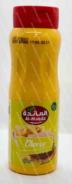 AL-MAEDA CHEESY SAUCE 500ML - المائدة صوص تشيزي (جبنة)