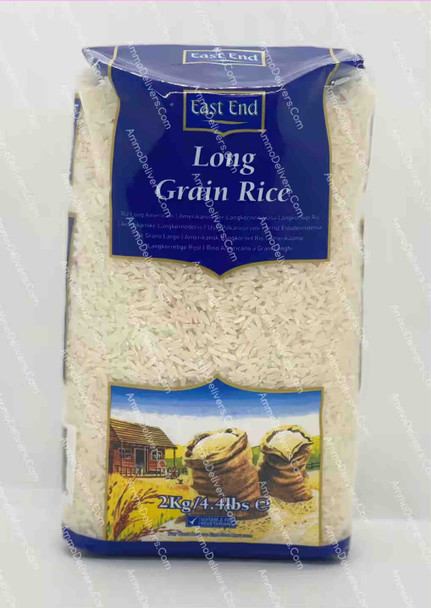 EAST END LONG GRAIN RICE 2KG - ايست ايند أرز طويل التيلة