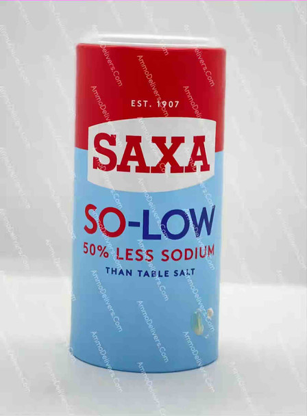 SAXA SO-LOW LESS SODIUM TABLE SALT 350G - ساكسا ملح طعام (صوديوم قليل)