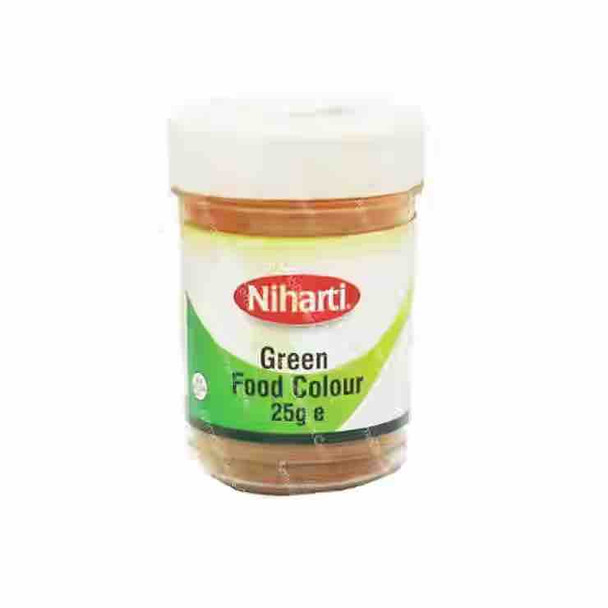 NIHARTI GREEN FOOD COLOUR 25G - نيهارتي صبغة طعام (خضراء)