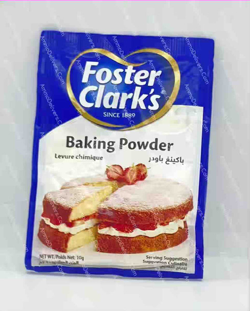 FOSTER CLARKS BAKING POWDER 10G - فوستر كلاركس باكينغ باودر