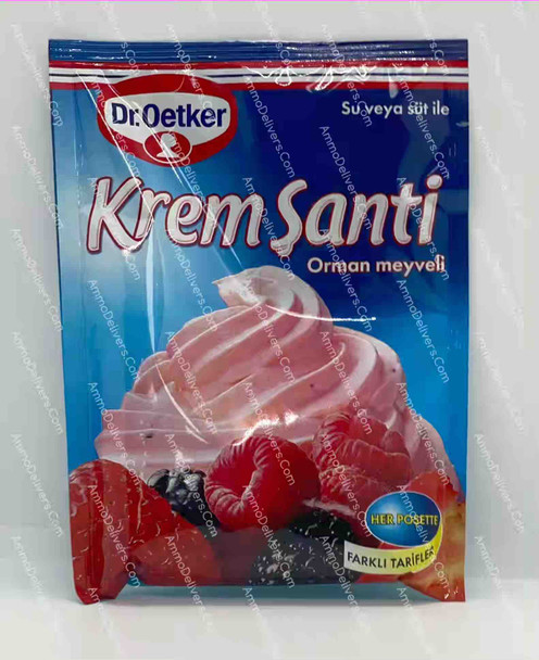 DR. OETKER WHIPPED CREAM FROST FRUITS 75G - دكتور اوتكر كريم شانتيه فرولة