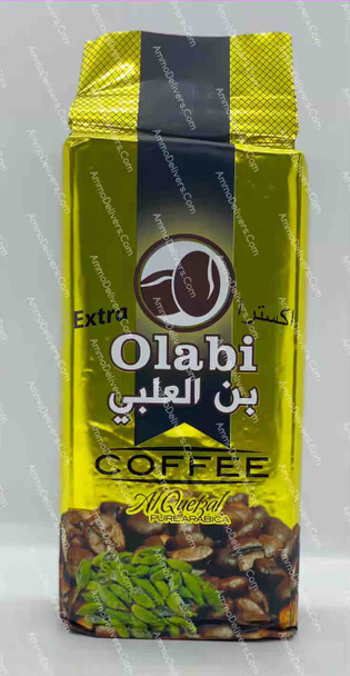 OLABI COFFEE WITH EXTRA CARDAMOM 450G - بن العلبي مع هيل زيادة