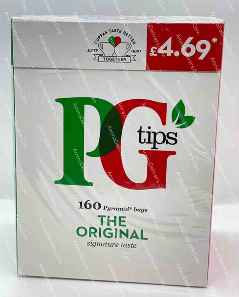 PG TIPS THE ORIGINAL 160 BAGS 464G - شاي پي جي تيبس الأصلي
