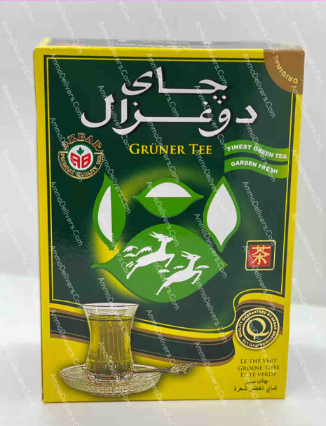 DO GHAZAL GREEN TEA GROEN THEE 500G - شاي الغزالتين شاي اخضر شعرة