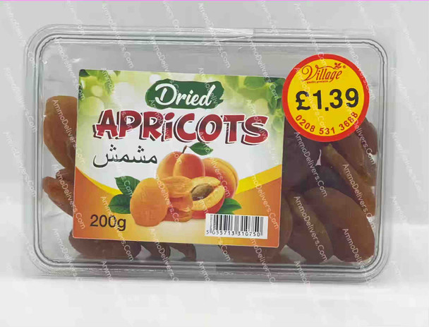 DRIED APRICOTS 200G - درايد مشمش مجفف