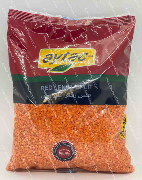 AYTAC RED LENTILS SPLIT 2KG - ايتاك عدس أحمر مجروش