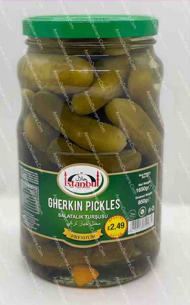 ISTANBUL GHERKIN PICKLES 1650G - إسطانبول مخلل خيار تركي