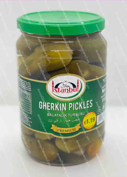 ISTANBUL GHERKIN PICKLES 690G - إسطانبول مخلل خيار تركي