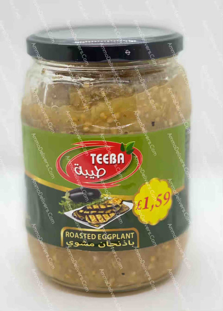 TEEBA ROASTED EGGPLANT 650G - طيبة باذنجان مشوي