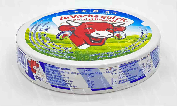 LA VACHE QUI RIT (LAUGHING COW) TRIANGLES 120G - البقرة الضاحكة جبنة مثلثات