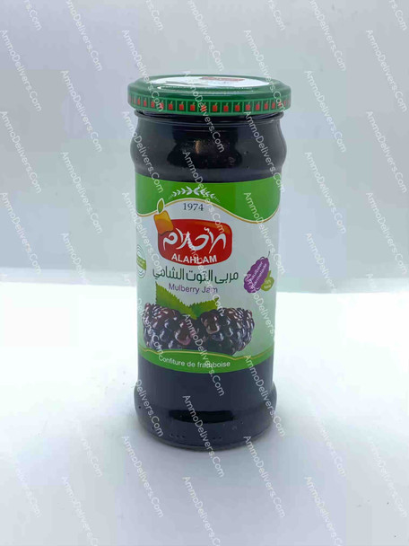 ALAHLAM MULBERRY JAM 450G - الأحلام مربى التوت الشامي