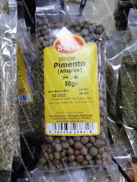 SOFRA WHOLE PIMENTO (ALLSPICE) 80G - الصًفرة بهار حلو