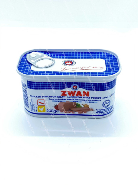 ZWAN CHICKEN LUNCHEON MEAT HOT & SPICY 200G - زوان لحم لانشون دجاج بالبهارات (حار)