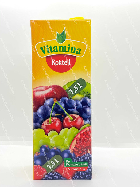 VITAMINA COCKTAIL DRINK 1.5L - فيتامينا عصير فواكه مشكل