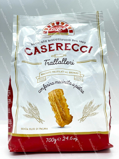 DILEO CASERECCI BISCUITS WITH DRUM WHEAT FLOUR 800G - ديليو بسكويت بالقمح