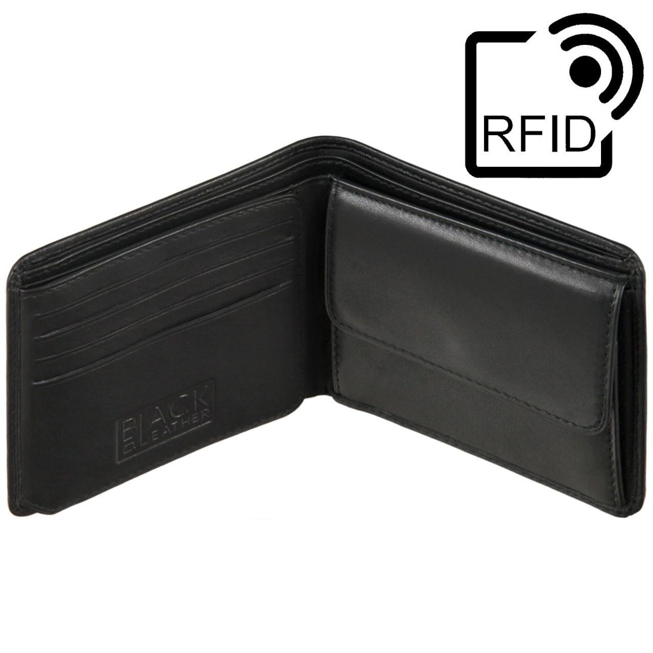 Golunski 'Black' Wallet with Coin Pocket BM-605