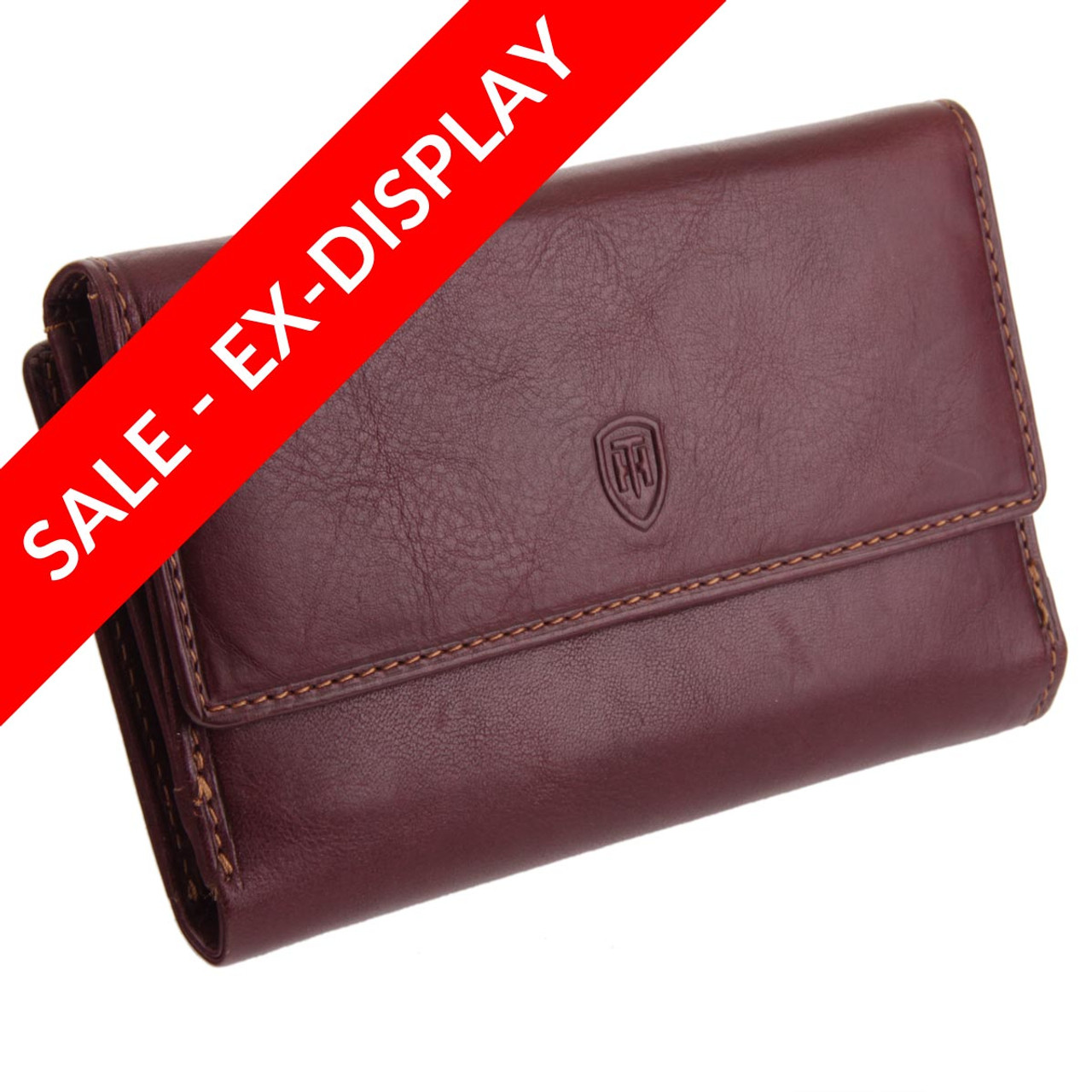 Tumble and Hide Italian Leather Purse: 1068 THV