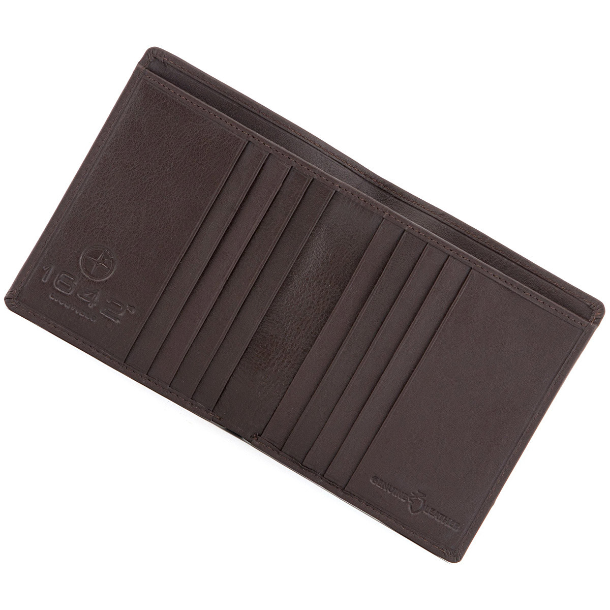 1642 Soft Leather Slimline Wallet: 2018