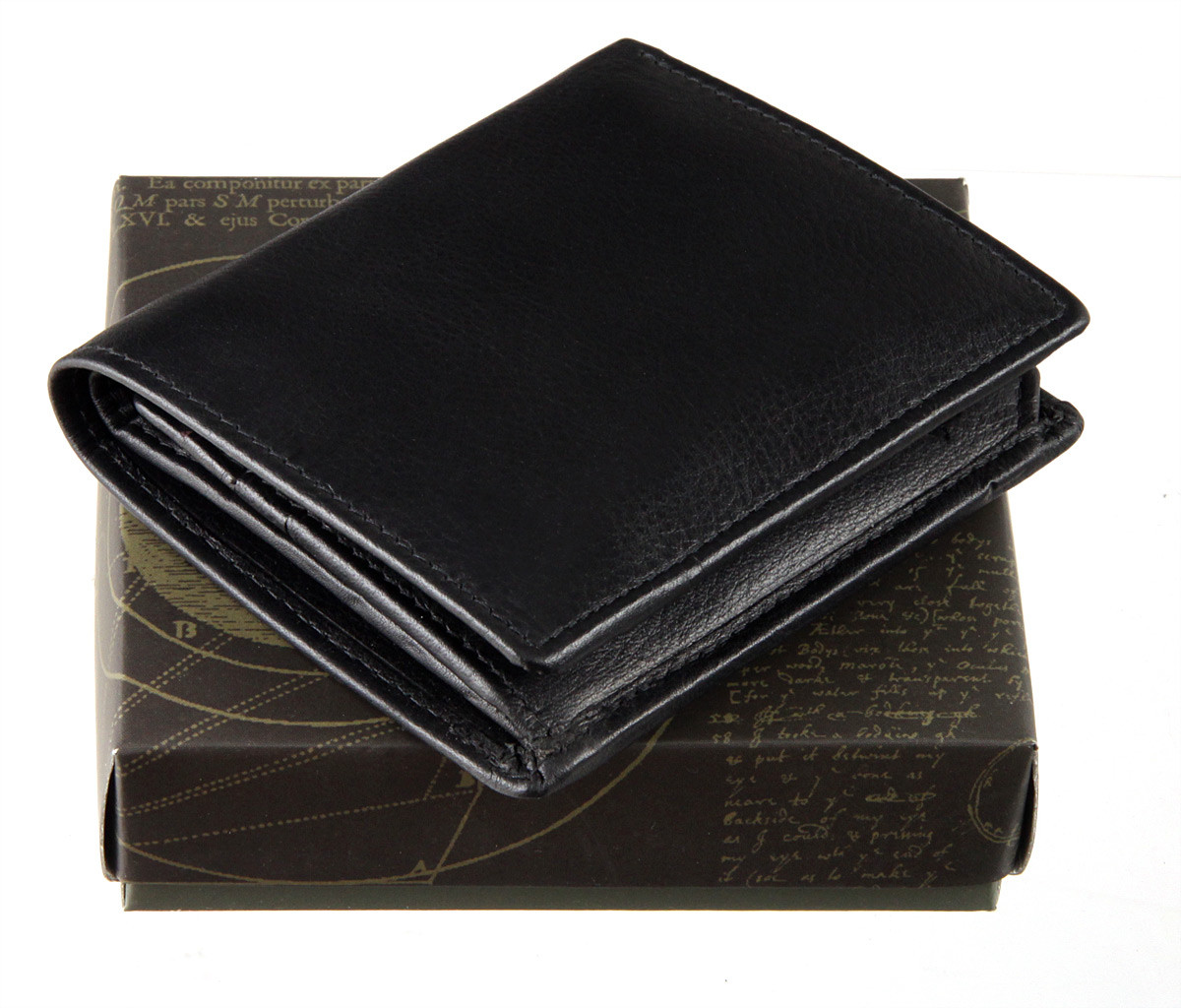 1642 Small Leather Wallet: 2035