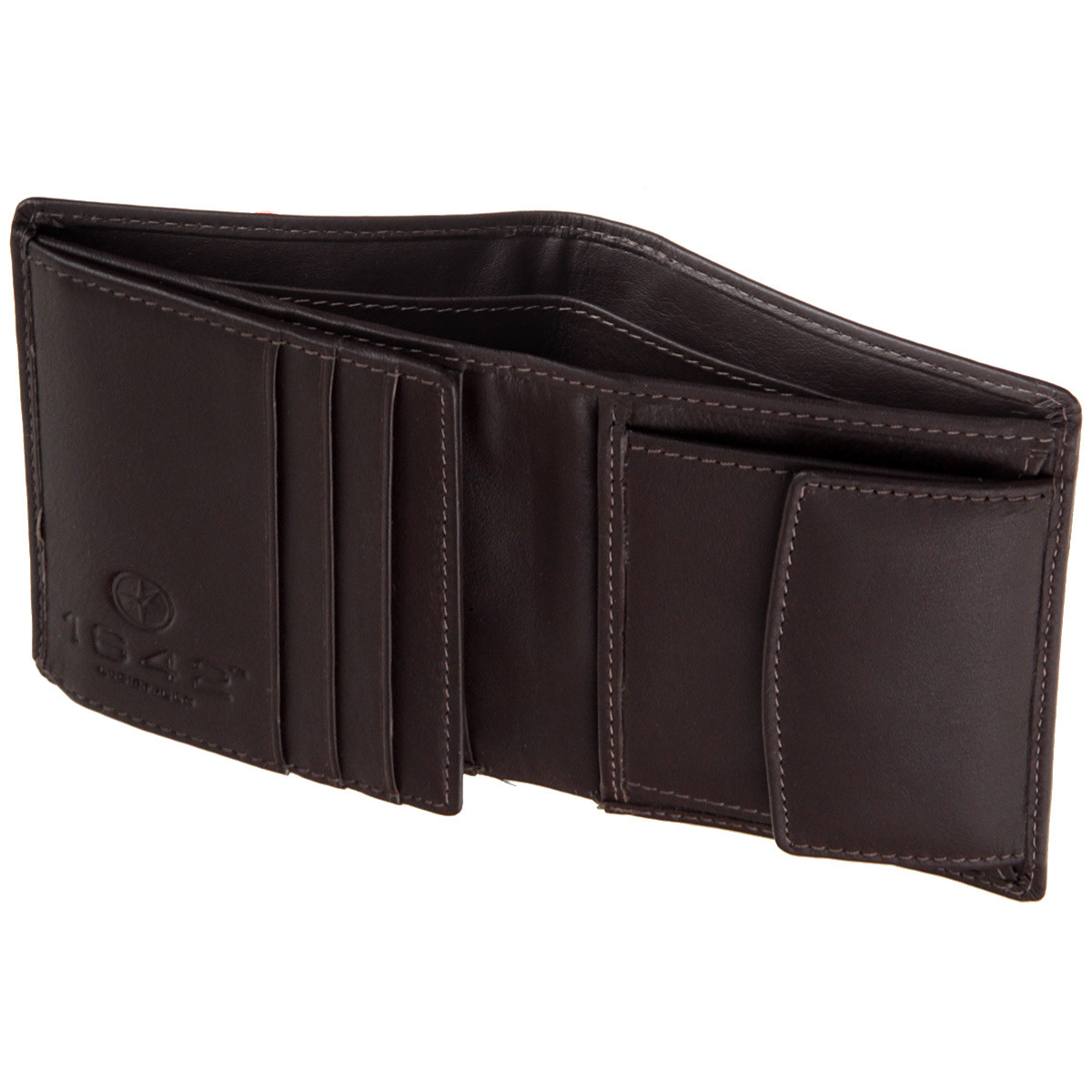 1642 Small Leather Wallet: 2035