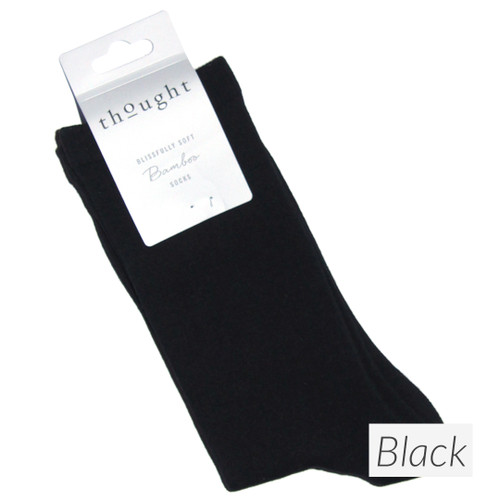 Thought Bamboo Socks: SPM252 'Jimmy' Black
