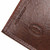 Italian unisex purse/wallet adpel 561T chestnut logo