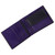 Leather wallet with coin-pocket axis-165 black-purple : open