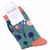 Thought Bamboo Socks SPW485 Nettie Balloons Sea Blue Pair