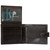 Primehide Tahoe Collection Wallet PH-4004 Black: Pictured to show ID Window