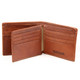Italian-leather-wallet-tumble-&=hide-2067-cognac-open