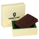 Tumble and Hide Italian Leather Small Wallet 2068 Brown : Box