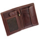 Tumble &  Hide Italian Leather Wallet 2011 THV Brown : Open 4