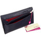 Mala Leather Origin Purse with RFID Shielding: 3272 Navy Back