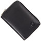 Mala Leather 'Origin' RFID Blocking Concertina Card Holder - 552 Black : Front