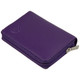 Mala Leather Origin Concertina Card RFID Blocking  ML552 Purple Flat