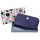 Zip Around Purse RFID Protection Mala Leather Tabitha 3276 Navy: Box