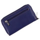 Zip Around Purse RFID Protection Mala Leather Tabitha 3276 Navy: Rear