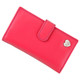 Zip and Tab Large Purse with RFID Protection  by Mala: Tabitha 3178 Pink: Front