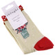 Thought Bamboo Socks SPW483 Flora Flowers Cream Pair