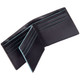 Golinski Card Wallet 5-551 Black/Blue :  Open1