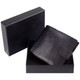 Golunski 5-550 Leather Tabbed Wallet with Colour Detail Black/Red : Box